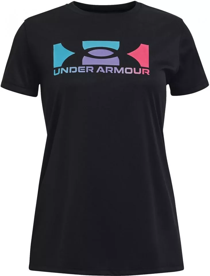 T-shirt Under Armour Tech Solid SQR BL SSC-BLK