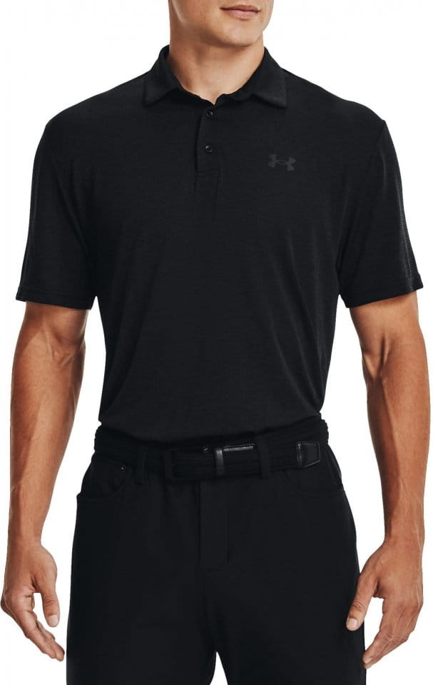 Under Armour UA Vanish Seamless Polo-BLK Rövid ujjú póló