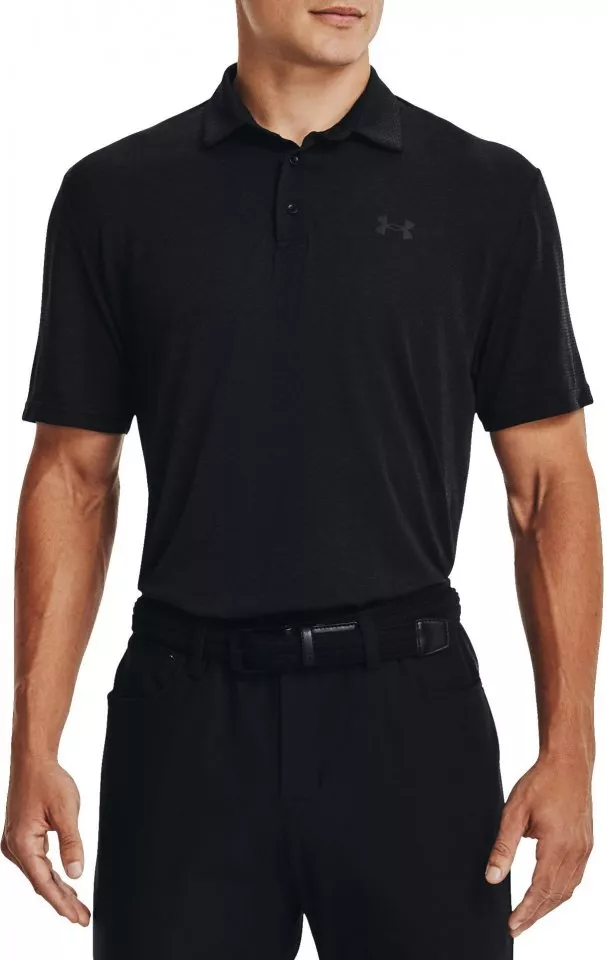 Under Armour UA Vanish Seamless Polo-BLK Rövid ujjú póló