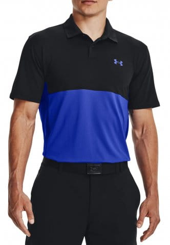 UA Performance Blocked Polo-BLK