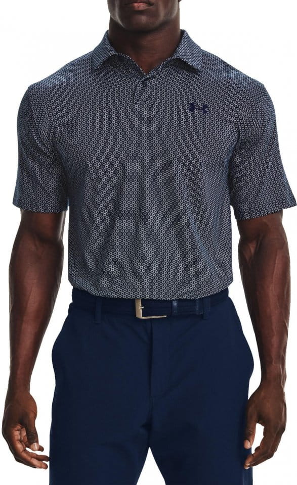 Polo Under Armour UA T2G Printed Polo-NVY