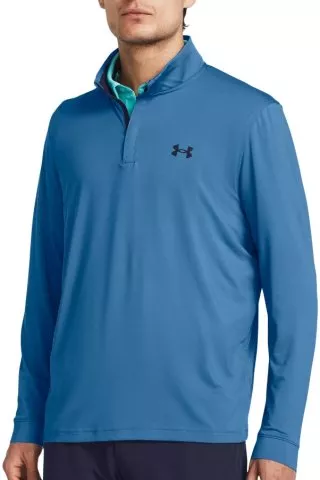 UA Playoff 1/4 Zip-BLU