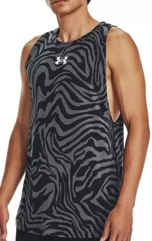 UA BASELINE PRINTED TANK-BLK