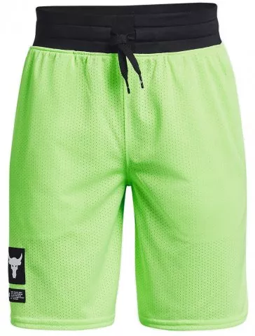 UA Project Rock Knit Shorts-GRN