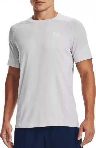 UA HG Armour Fitted Nvlty SS-GRY