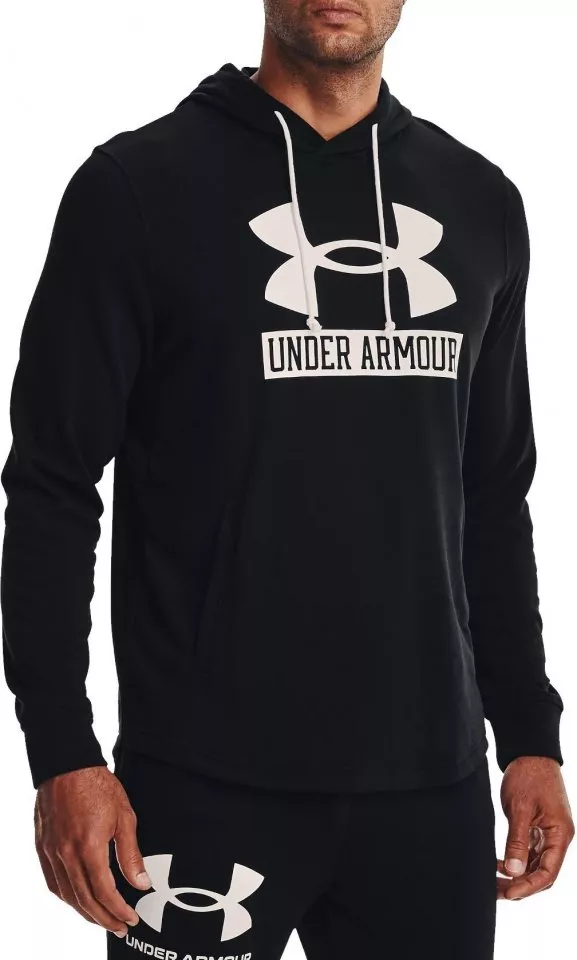 Hanorac cu gluga Under Armour Rival Logo Hoody Black