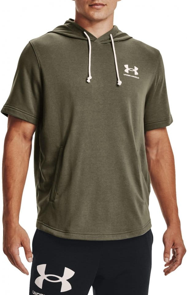 Majica s kapuljačom Under Armour UA Rival Terry LC SS HD-GRN