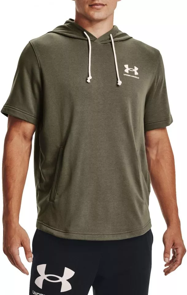 Majica s kapuljačom Under Armour UA Rival Terry LC SS HD-GRN