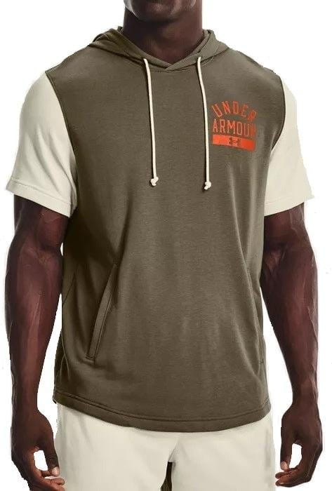 Mikina s kapucí a krátkým rukávem Under Armour UA Rival Terry CB