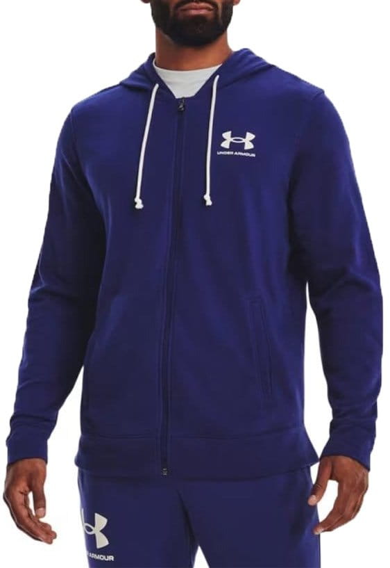 Sweatshirt à capuche Under Armour UA Rival Terry LC FZ-BLU