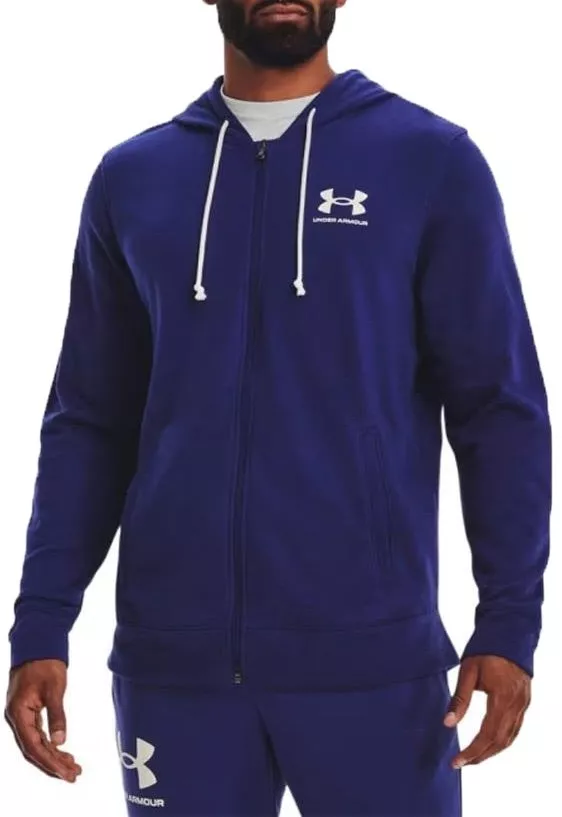 Sweatshirt à capuche Under Armour UA Rival Terry LC FZ-BLU