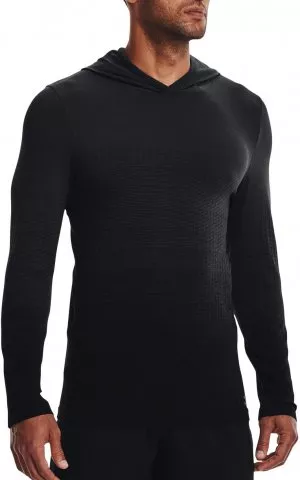 UA Seamless LUX Hoodie-BLK