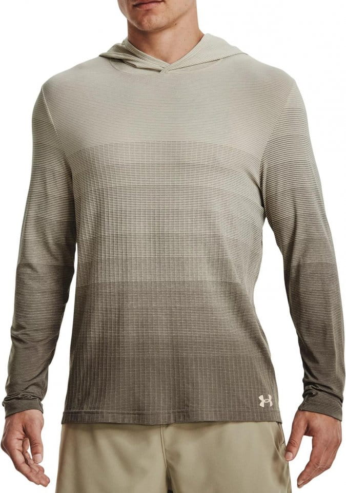 Hooded sweatshirt Under Armour UA Seamless LUX Hoodie-BRN