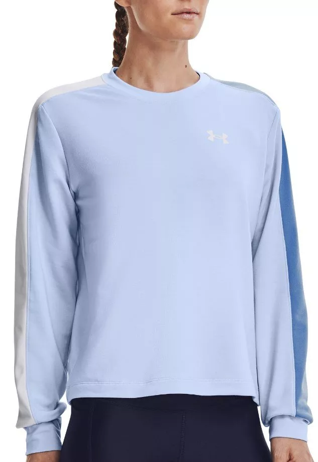 Under Armour Rival Terry CB Crew-BLU Melegítő felsők