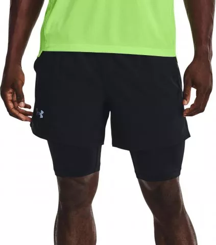 UA LAUNCH 5'' 2-IN-1 SHORT-BLK