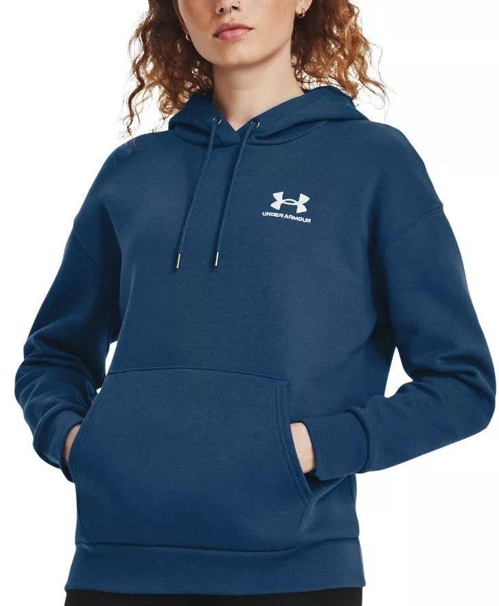 Bluza z kapturem Under Armour Essential Fleece Hoodie-BLU