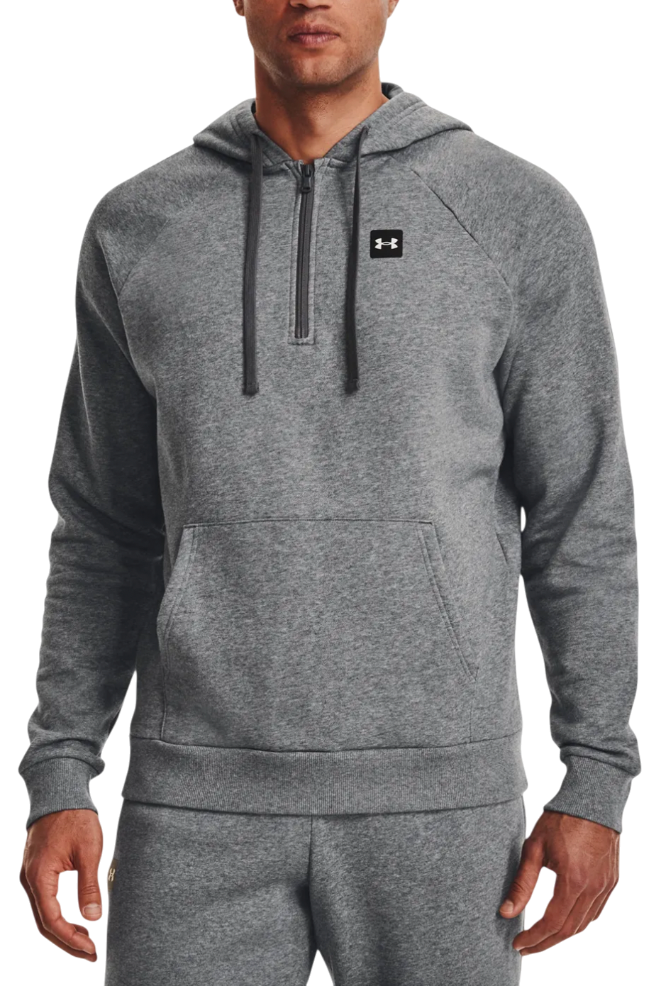 Φούτερ-Jacket με κουκούλα Under Armour UA Rival Fleece 1/2 Zip HD