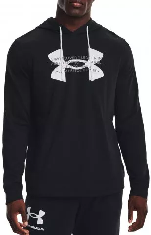 UA Rival Terry Logo Hoodie-BLK