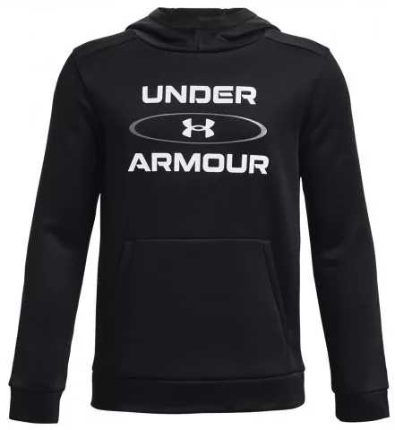 UA Armour Fleece Graphic HD-BLK