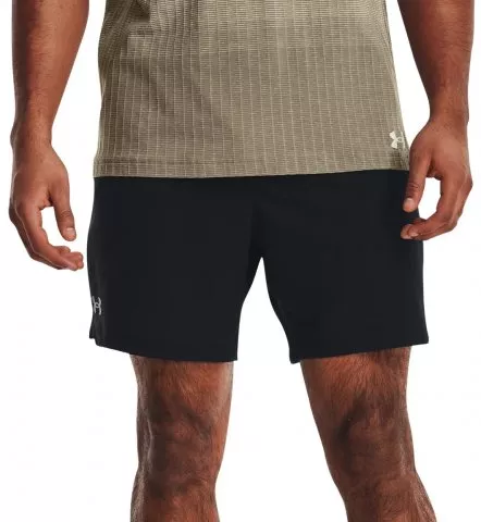 UA Vanish Woven 6in Shorts-BLK