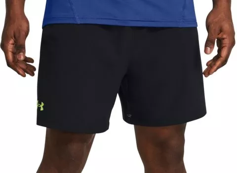 UA Vanish Woven 6in Shorts-BLK