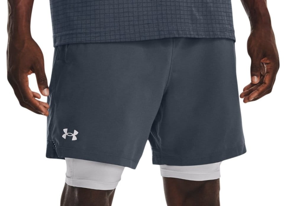 Korte broeken Under Armour UA Vanish Woven 2in1 Sts-GRY