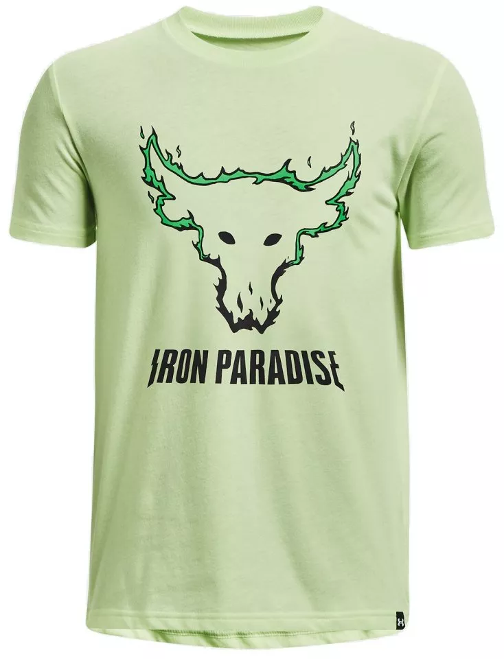 T-Shirt Under Armour UA PJT ROCK IP BRAHMAN SS-GRN