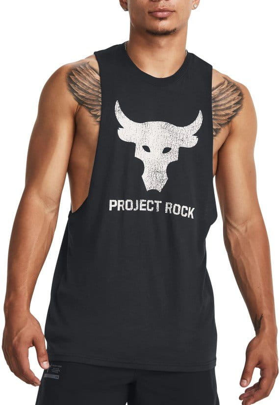 Under Armour UA PJT ROCK BRAHMA BULL TANK-BLK Atléta trikó