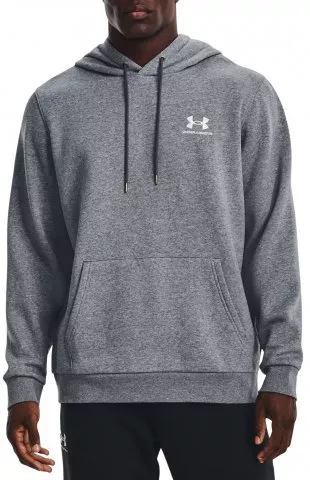 UA Essential Fleece Hoodie-GRY