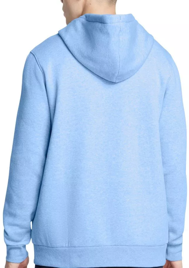 Φούτερ-Jacket με κουκούλα Under Armour UA Icon Fleece Hoodie-BLU