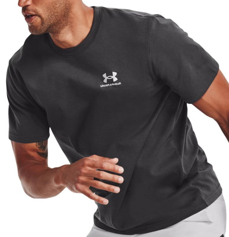 Majica Under Armour UA LOGO EMB HEAVYWEIGHT SS-GRY
