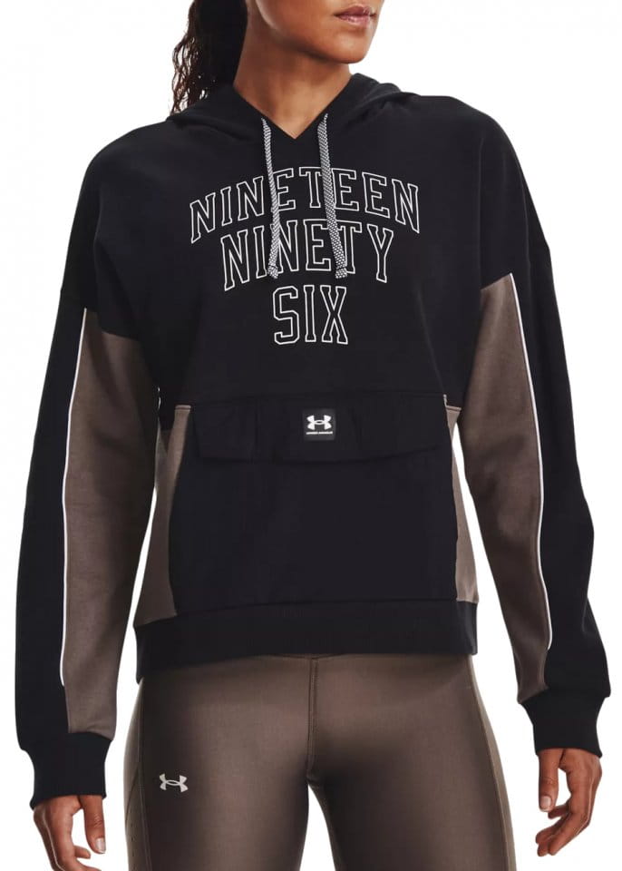 Sweatshirt med hætte Under Armour Rival Fleece + Hoodie