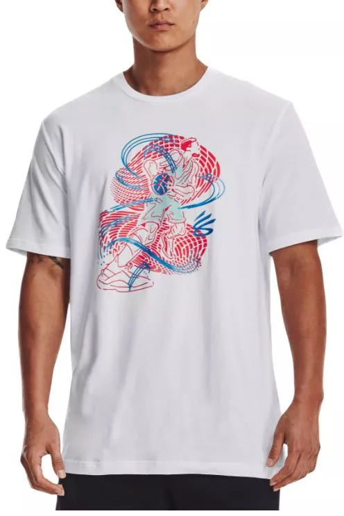 Pánské basketbalové tričko s krátkým rukávem Under Armour Curry Animated Sketch