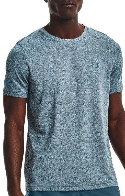 ねむ T-shirt Under Armour UA SEAMLESS STRIDE SS-BLU - Top4Running.com
