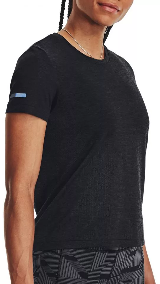 T-Shirt Under Armour UA Seamless Stride SS-BLK