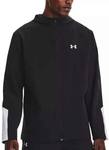 UA STORM UP THE PACE JACKET-BLK