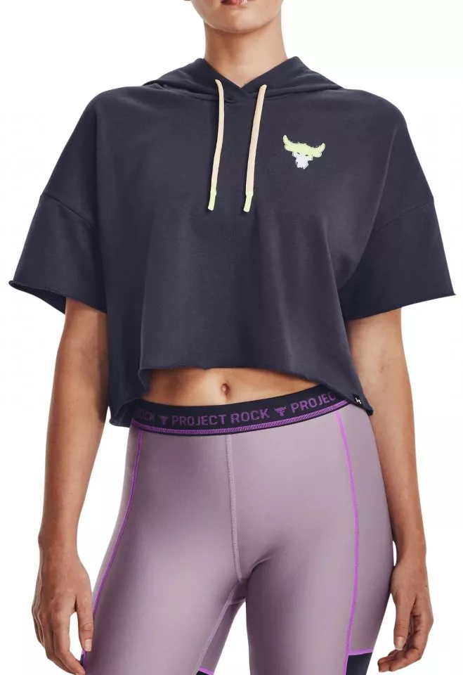Hoodie Under Armour UA Pjt Rck SS Terry Hdy-GRY