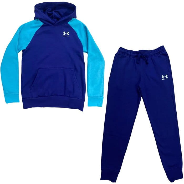 Zestaw Under Armour UA Rival Fleece Suit-BLU