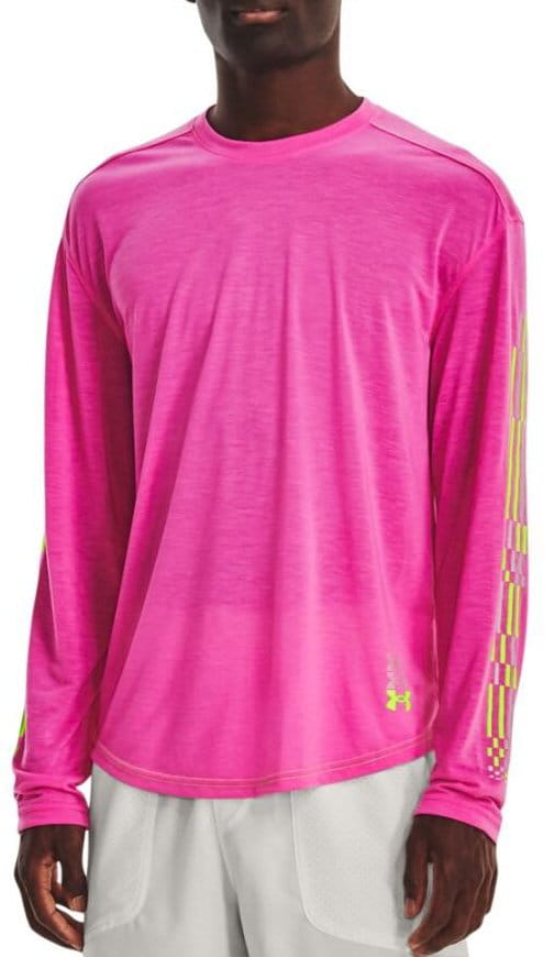 Under Armour UA RUNNING ANYWHERE BREEZE LS-PNK Hosszú ujjú póló