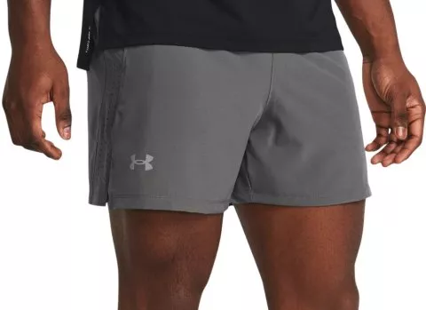 UA LAUNCH PRO 5 SHORTS-GRY