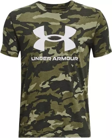 UA SPORSTYLE LOGO AOP SS-GRN