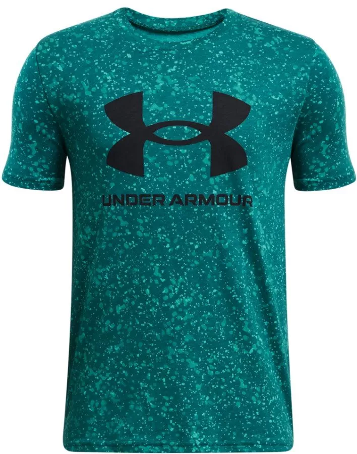 Tee-shirt Under Armour UA SPORSTYLE LOGO AOP SS-BLU