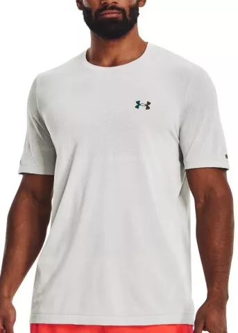 UA Rush Seamless Legacy SS-WHT