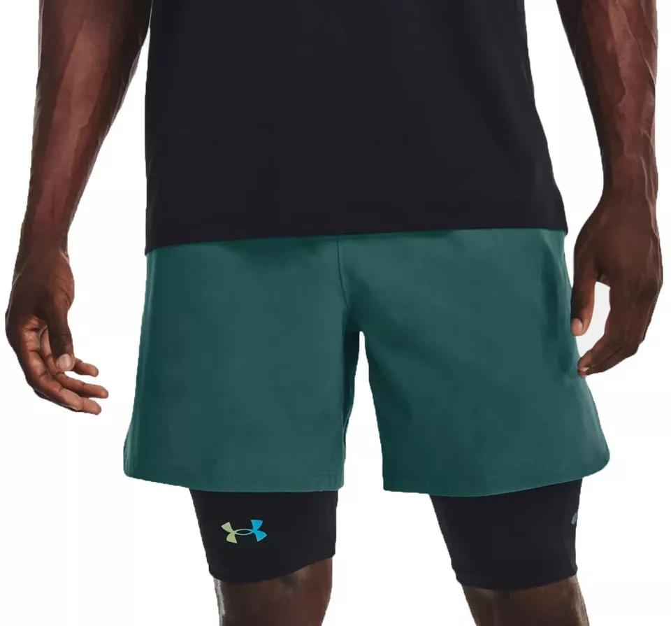 Shorts Under Armour UA Peak Woven Shorts-GRN