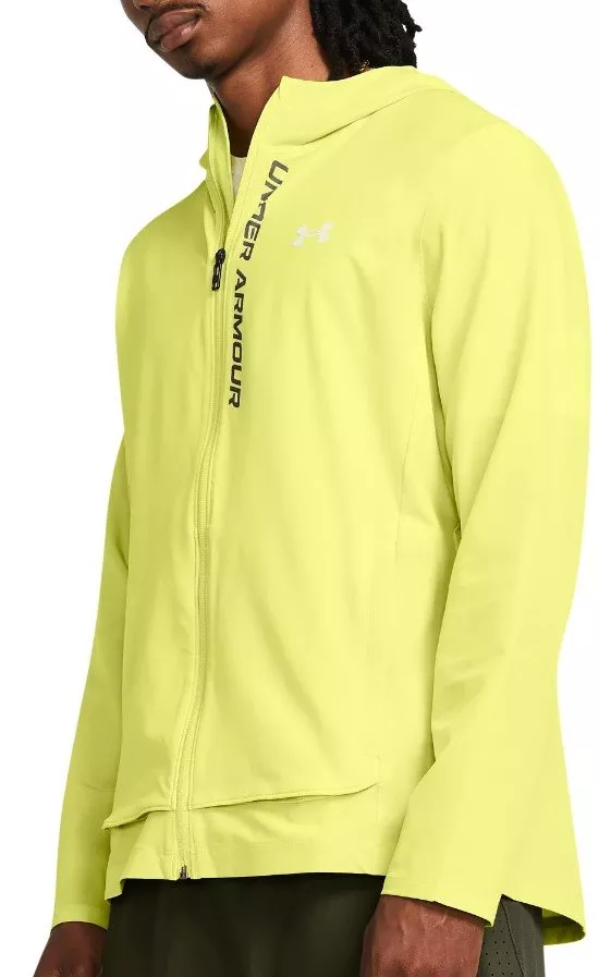 Hooded jacket Under Armour OUTRUN THE STORM JACKET YLW Top4Running.ie