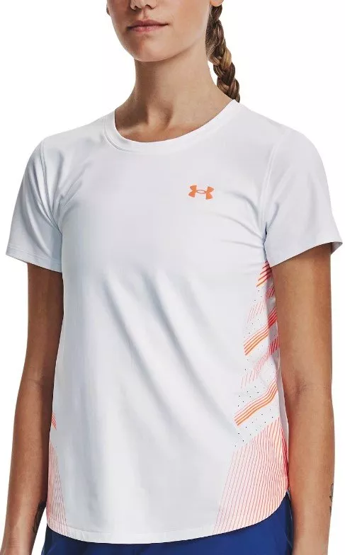 T-shirt Under Armour UA Iso-Chill Laser Tee II-WHT