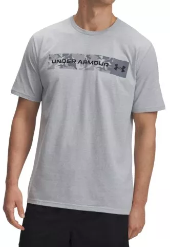 UA CAMO CHEST STRIPE SS
