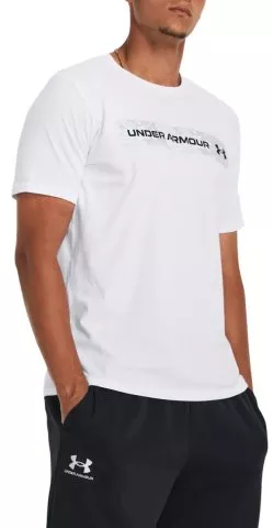 UA CAMO CHEST STRIPE SS