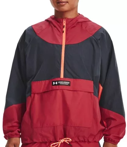 Rush Woven Anorak-RED