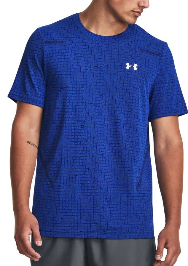 T-Shirt Under Armour Vanish Grid SS-BLU